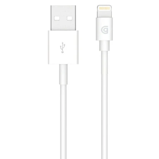 Griffin Charge/Sync USB To Lightning Cable 1m/3.2ft Long - White