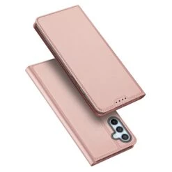DUX DUCIS Skin Pro Faux Leather Wallet Flip Case For Samsung Galaxy A54 5G - Rose Gold