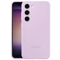 Official Silicone Case Cover For Samsung Galaxy S23+ Plus - Lavender Purple