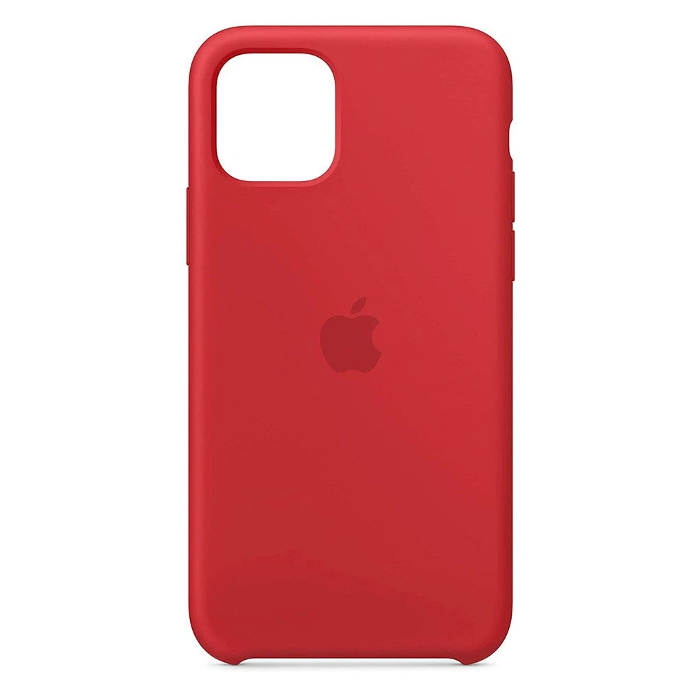 Official Apple Silicone Rear Case Cover For Apple IPhone 11 Pro - Red - Image 4