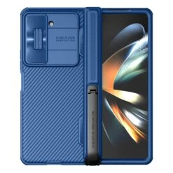 Nillkin CamShield Camera Lens Protector Case For Samsung Galaxy Z Fold5 5G - Blue