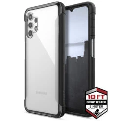 Raptic Earth Biodegradable Tough Case For Samsung Galaxy A13 - Black / Clear