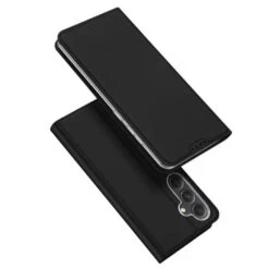 DUX DUCIS Skin Pro Faux Leather Wallet Flip Case For Samsung Galaxy S23 FE - Black