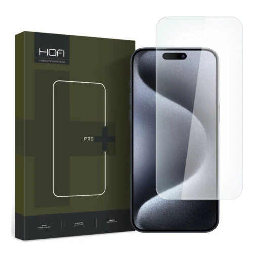 HOFI Tempered Glass Screen Protector For IPhone 15 Pro