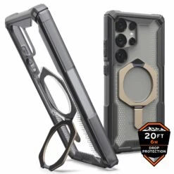 Urban Armor Gear (UAG) Plasma XTE Kickstand Tough Case For Samsung Galaxy S25 Ultra - Ash/Titanium