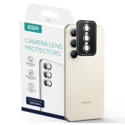 ESR Camera Lens Tempered Glass Protector For Samsung Galaxy S23 / S23+ PLUS - Silver