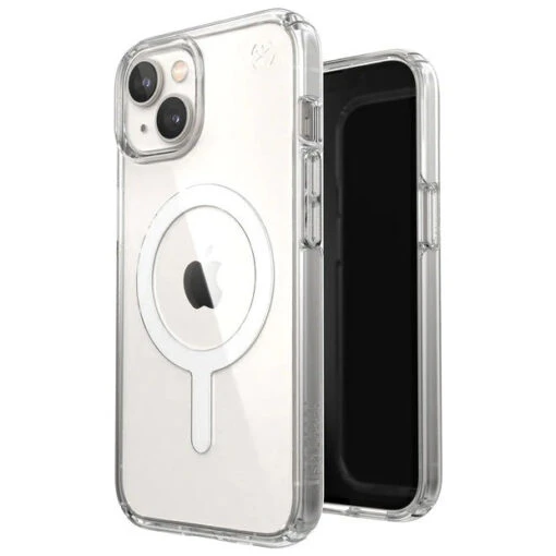 Speck® Presidio Perfect Clear + MagSafe Tough Case For IPhone 14 Plus - Clear