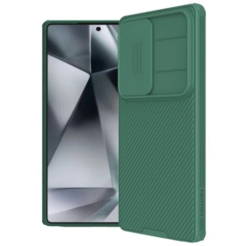 Nillkin CamShield Pro Lens Protector Case Cover For Samsung Galaxy S25 Ultra - Green