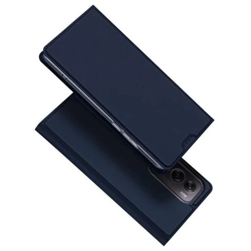 DUX DUCIS Skin Pro Faux Leather Wallet Flip Case For OPPO Reno12 Pro - Blue
