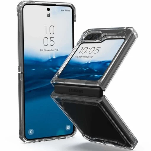 Urban Armor Gear (UAG) Plyo Tough Rugged Case For Samsung Galaxy Z Flip5 5G - Ice