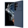 Nillkin CamShield Liquid Silicone Rear Case For Samsung Galaxy S23 Ultra - Midnight Blue