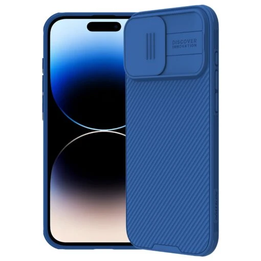 Nillkin CamShield Pro Lens Protector Case For Apple IPhone 16 Pro - Blue