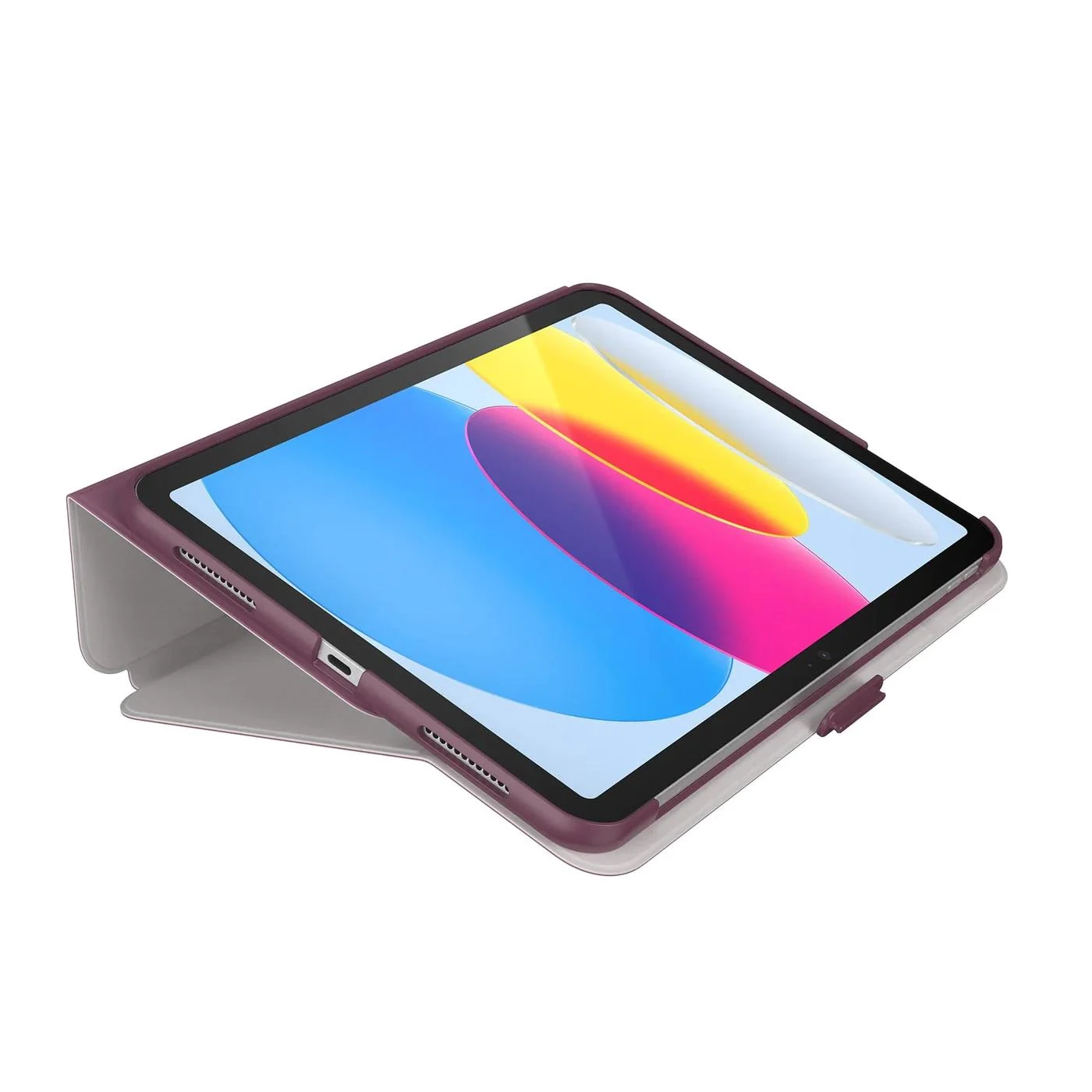 Speck® Balance Folio Tablet Protective Case With Stand For Apple IPad 10.9 (2022) - Plumberry Purple - Image 3