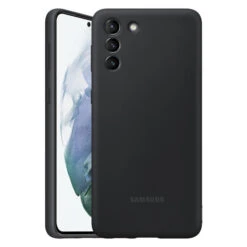 Official Samsung Silicone Case Cover For Galaxy S21 Plus / Plus 5G - Black