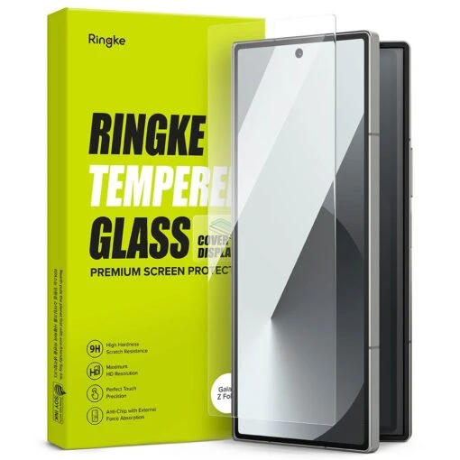 Ringke Glass Tempered Screen Protector 2 Pack For Samsung Galaxy Z Fold6 5G - Front