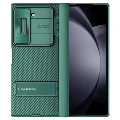 Nillkin CamShield Camera Lens Protector Kickstand Case For Samsung Galaxy Z Fold6 5G - Green
