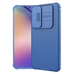 Nillkin CamShield Pro Lens Protector Case Cover For Samsung Galaxy A55 5G - Blue