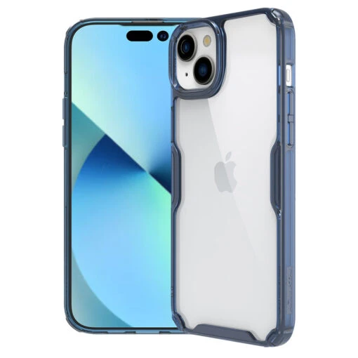Nillkin Nature TPU Pro MagSafe Tough Case For Apple IPhone 15 -Blue