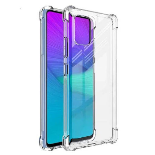 Clear Tough Rear Case For Samsung Galaxy A71 - Transparent
