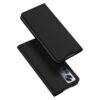 DUX DUCIS Skin Pro Faux Leather Wallet Flip Case For Xiaomi 12S Pro / 12 Pro - Black