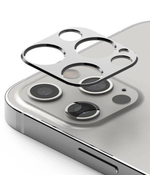 Ringke Camera Steel Cover Styling & Protector For Apple IPhone 12 Pro - Silver