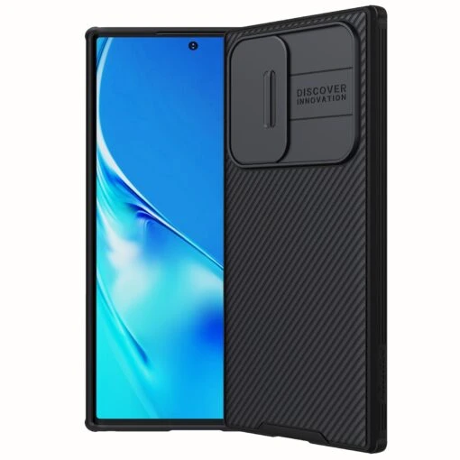 Nillkin CamShield Pro Lens Protector Case For Samsung Galaxy S22 Ultra 5G - Black