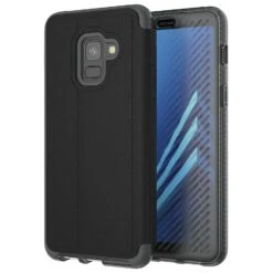 Tech21 Evo Flip Tough Case Cover With BulletShield™ For Samsung Galaxy A8 - Black