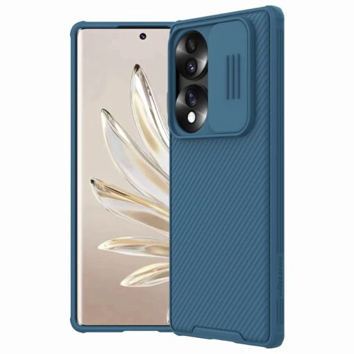 Nillkin CamShield Pro Lens Protector Case Cover For Huawei Honor 70 - Blue