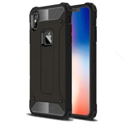 Tactical Tough Rear Case For Apple IPhone XS Max - Black