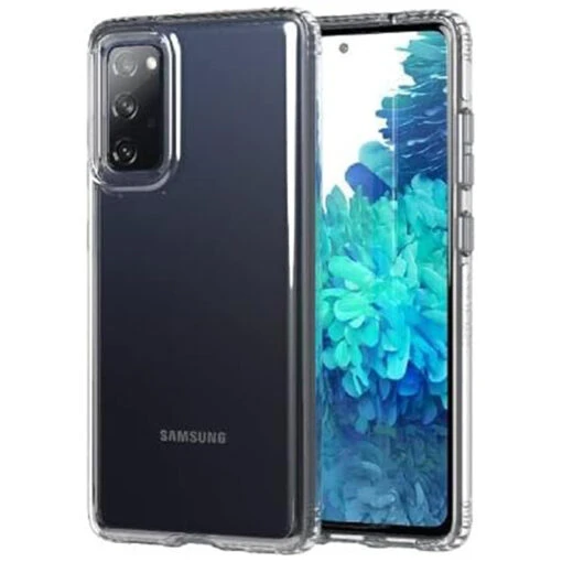 Tech21 Evo Clear Tough Slim Case Cover For Samsung Galaxy S20 FE 5G - Transparent