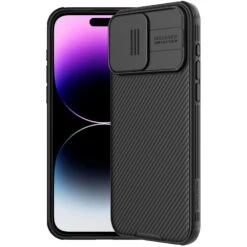 Nillkin CamShield Pro Lens Protector Case Cover For Apple IPhone 15 Pro - Black