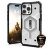 Urban Armor Gear (UAG) Pathfinder MagSafe Tough Case Cover For Apple IPhone 16 Pro Max - Clear/ Black
