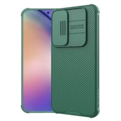 Nillkin CamShield Pro Lens Protector Case Cover For Samsung Galaxy A55 5G - Green