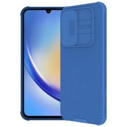 Nillkin CamShield Pro Lens Protector Case Cover For Samsung Galaxy A35 5G - Blue