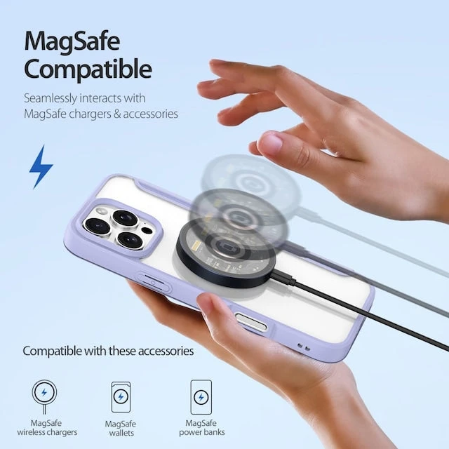DUX DUCIS Skin X Pro MagSafe Flip Wallet Case For Apple IPhone 16 Pro Max - Purple - Image 8