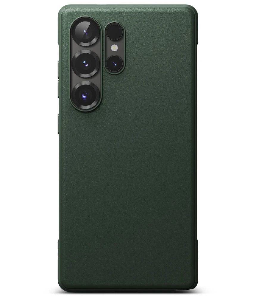 Ringke Onyx Tough Flexible Slim Case For Samsung Galaxy S25 Ultra - Dark Green - Image 3