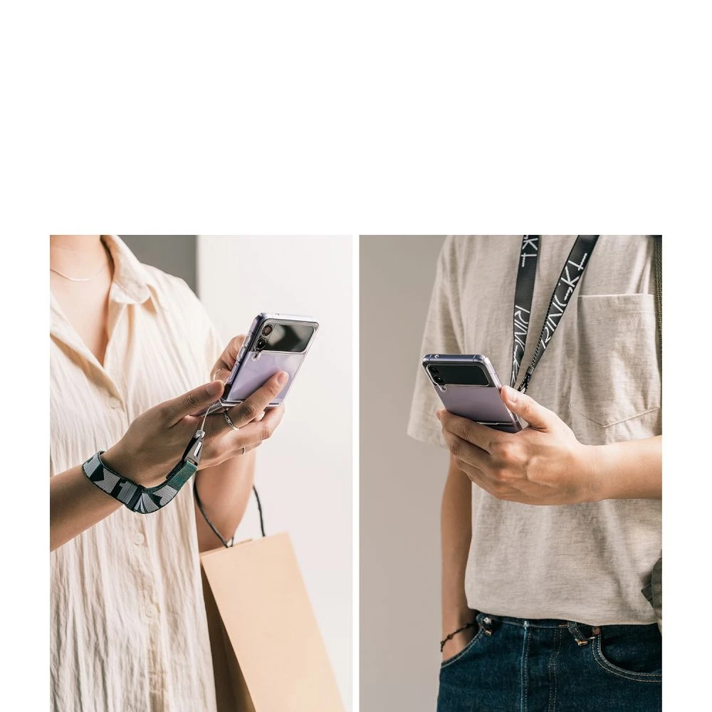 Ringke Slim Protective Hard Rear Case Cover For Samsung Galaxy Z Flip4 5G - Clear - Image 10