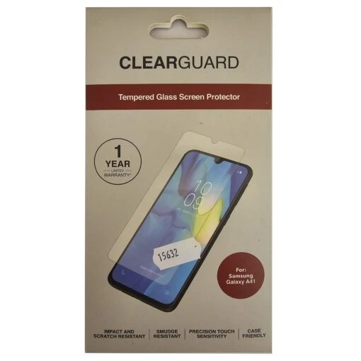 4 X ZAGG ClearGuard Tempered Glass Screen Protector For Samsung Galaxy A41