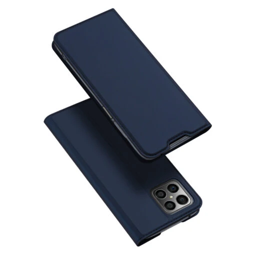 DUX DUCIS Skin Pro Faux Leather Wallet Flip Case For Huawei Honor X8 - Blue