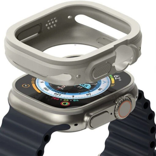 Ringke Air Silicone Matte Case For Apple Watch Ultra 49mm - Warm Grey
