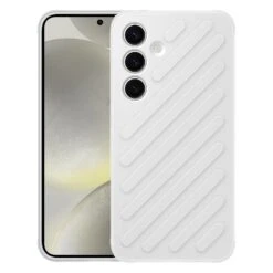 Official Genuine Samsung Shield Rear Case Cover For Samsung Galaxy S24 - Light Grey