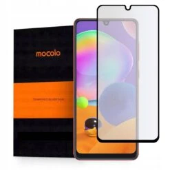 Mocolo TG+ Full Glue Tempered Glass Screen Protector For Samsung Galaxy A31, Black