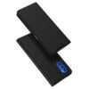 DUX DUCIS Skin Pro Faux Leather Wallet Flip Case For Motorola Moto G51 5G - Black