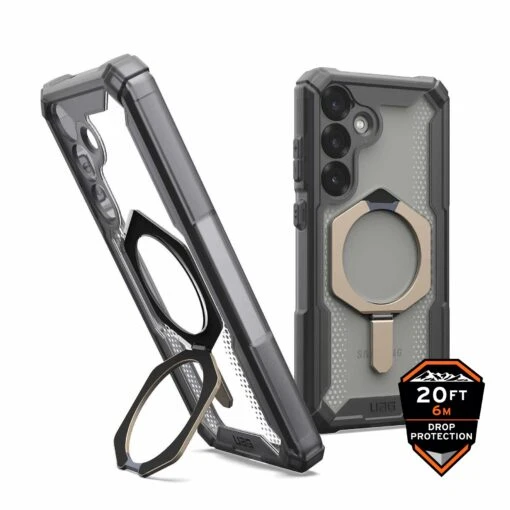 Urban Armor Gear (UAG) Plasma XTE Kickstand Tough Case For Samsung Galaxy S25 - Ash/Titanium