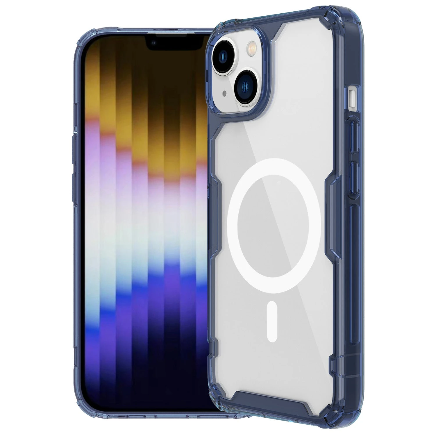 Nillkin Nature TPU Pro MagSafe Tough Case For Apple IPhone 14 Plus - Blue