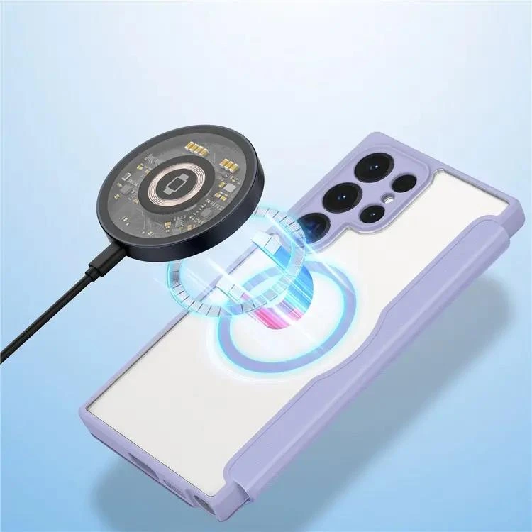 DUX DUCIS Skin X Pro Tough Rugged Flip Wallet Case For Samsung Galaxy S24 Ultra - Purple - Image 6