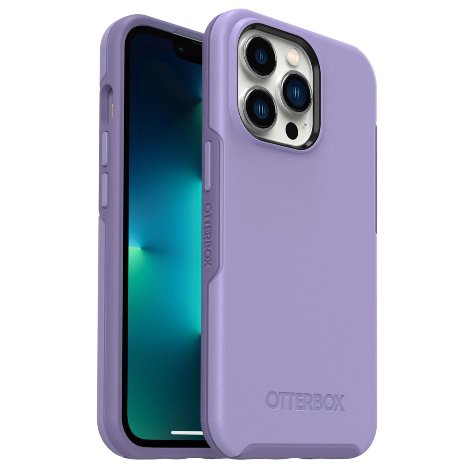 Otterbox Symmetry Tough Rugged Rear Case For IPhone 13 Pro - Purple