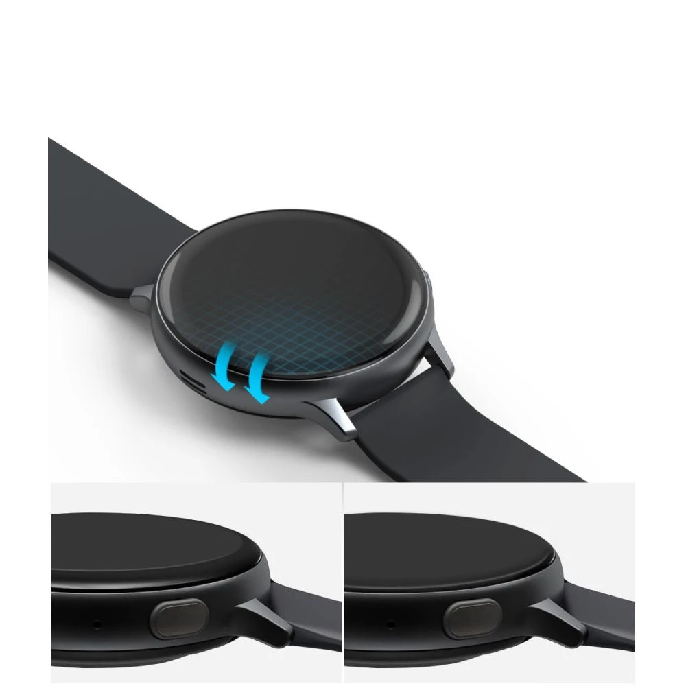 Ringke Easy Flex Screen Protector For Samsung Galaxy Watch Active 1&2 40MM, 3 Pack - Image 5