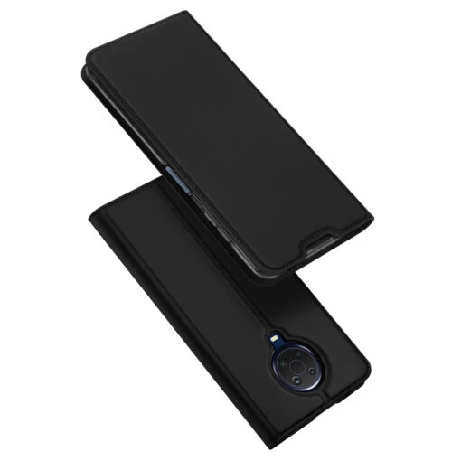 DUX DUCIS Skin Pro Faux Leather Wallet Flip Case For Nokia G20 / G10 / 6.3 - Black