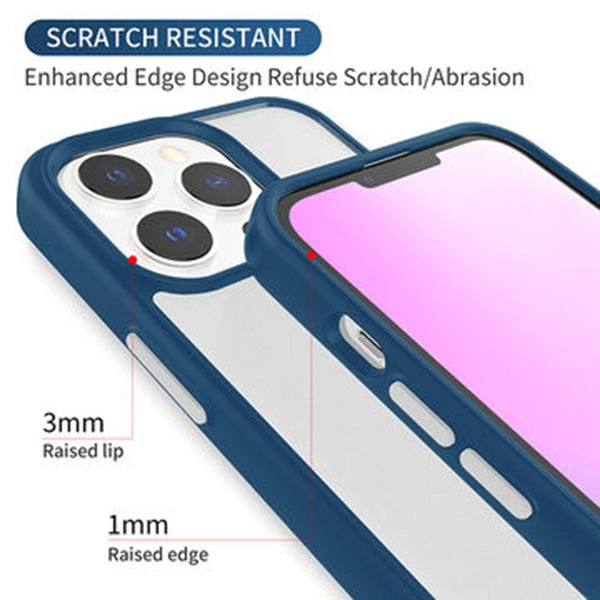 Armoured⢠Shield Tough Case For Apple IPhone 14 Pro - Red (Black Buttons) - Image 3